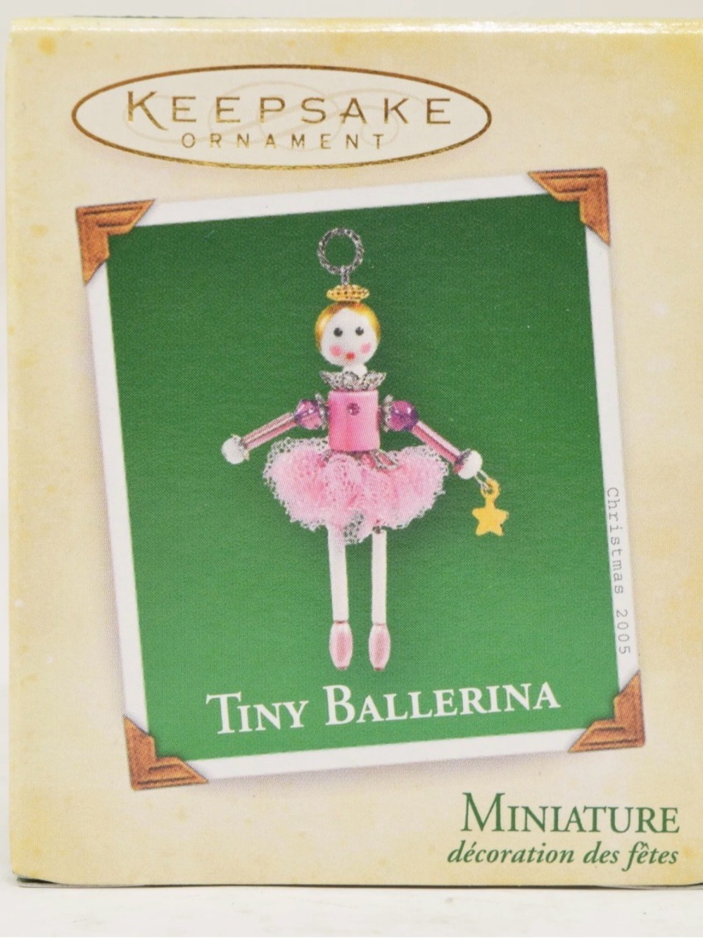 Hallmark Keepsake Tiny Ballerina Ornament -